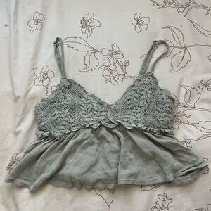 Flowy Cropped Tank Top